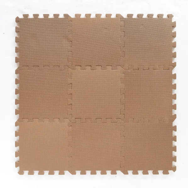 Foam Play Mat Bekids, Cappuccino 9 pcs.