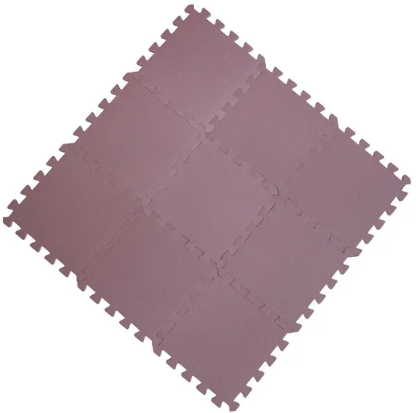 Foam play mat Bekids, dusty pink 9 pcs.