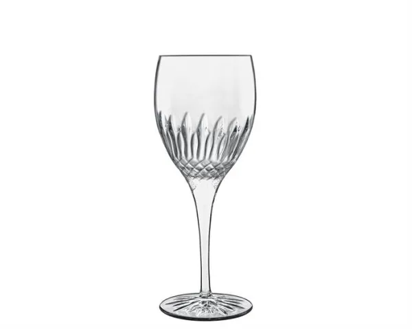 Luigi Bomioli Diamant White Wine Glass 38 cl. 4 pcs.